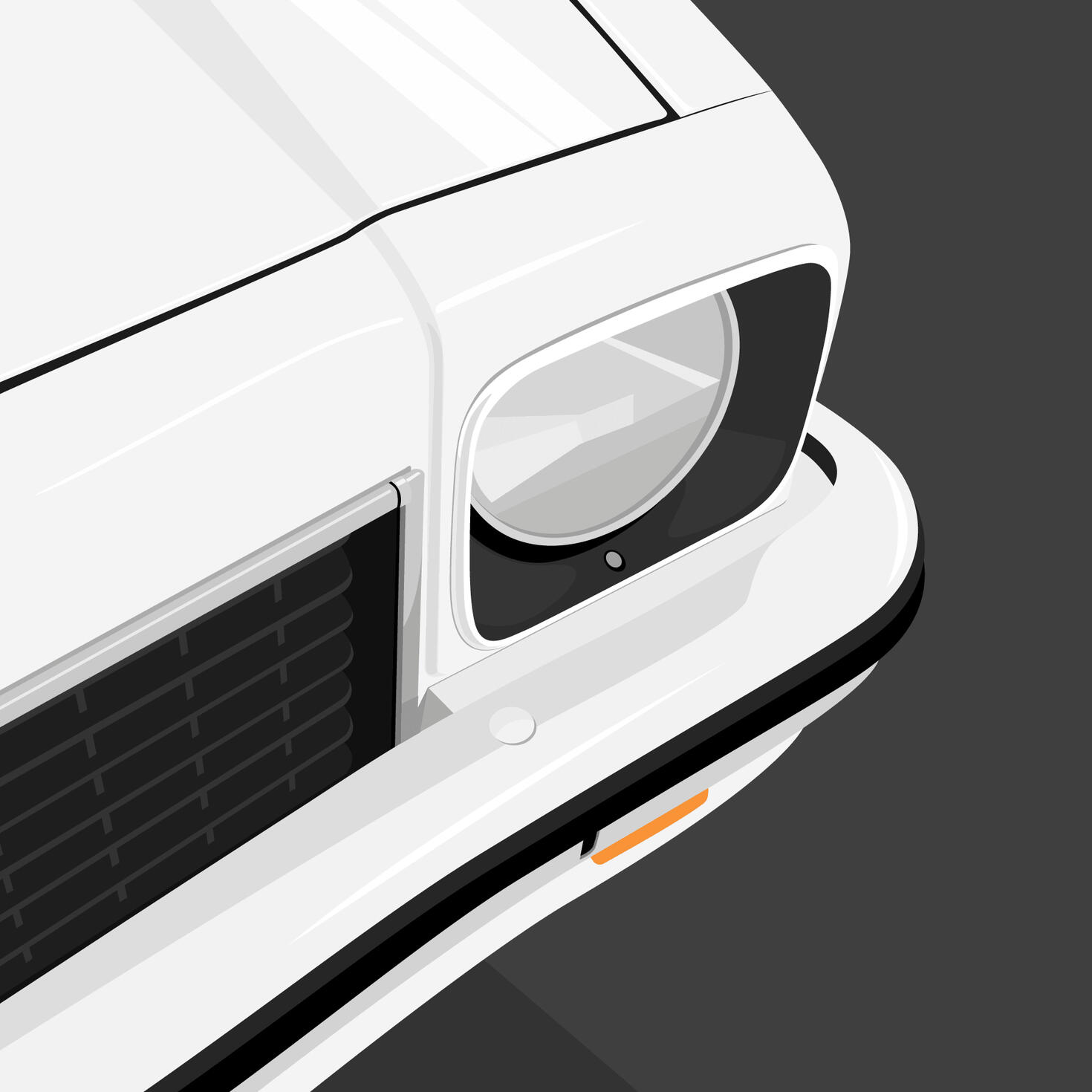 Torana LX - 79cm x 79cm. Acrylic on canvas, 2023